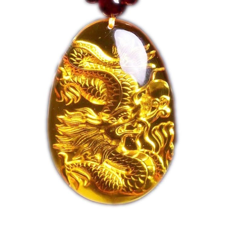 Amber Necklace Unisex Sweater Chain