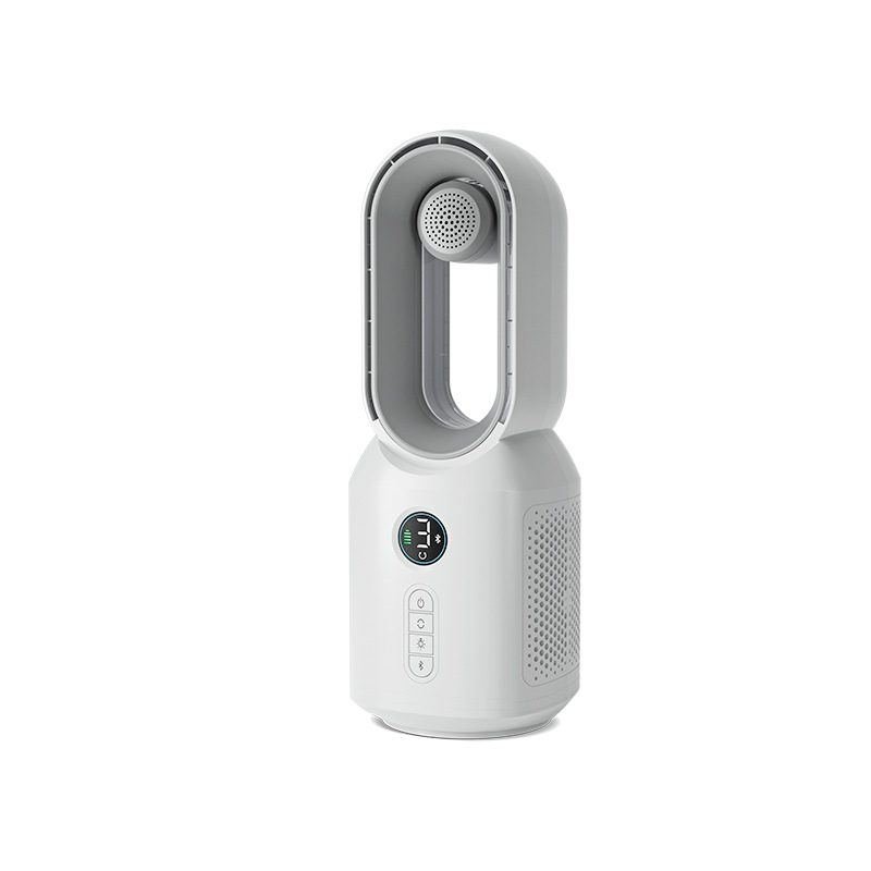 Creative Three-in-one Bladeless Fan, Bluetooth Speaker, Led Night Light, Oscillating Charging, New Custom Manufacturer Fan