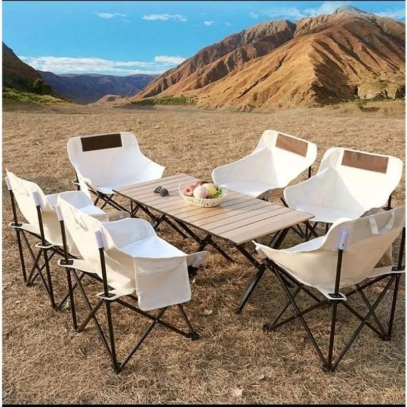 Folding Table, Outdoor Egg Roll Table, Portable Camping Picnic Table, Market Barbecue Folding Table, Camping Table