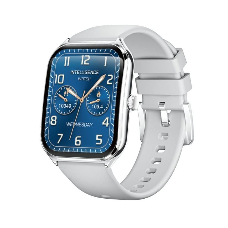 KP-S102 Best Selling Smartwatch Bluetooth Calling Blood Pressure Monitor Pedometer Curved Screen Narrow Bezel Waterproof Sports Watch In Stock