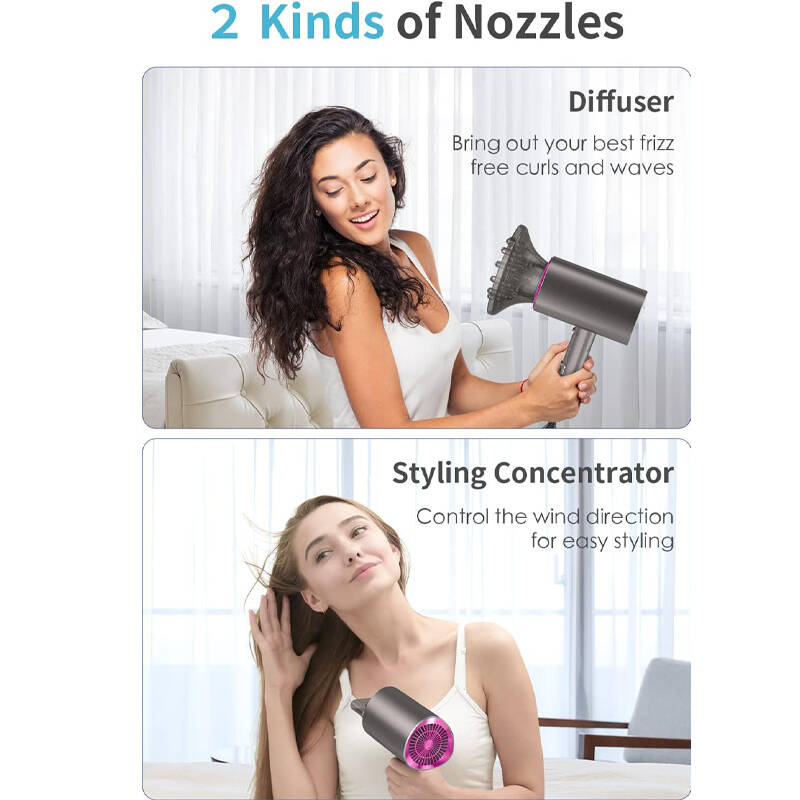 Professional Ionic Hairdryer With Diffuser