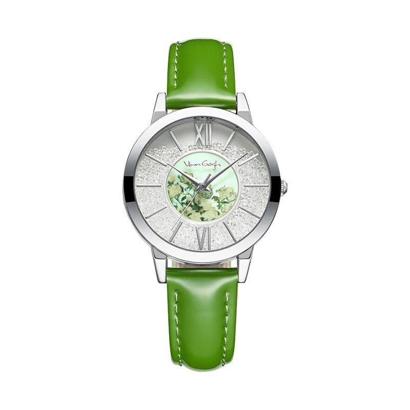 Van Gogh Women's Artistic Quartz Watch Leather Strap